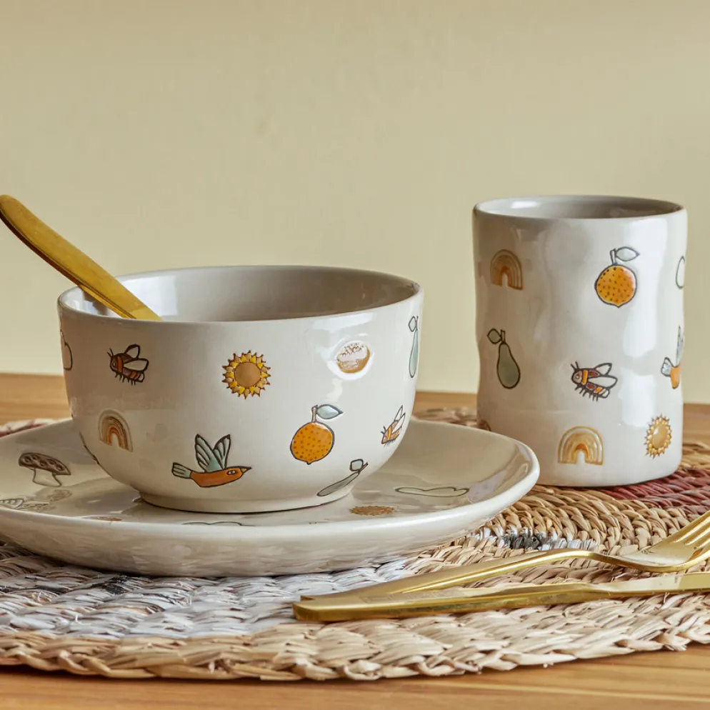 Bloomingville Agnes Geschirr-Set 3-teilig