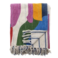 Bloomingville Artista Decke Bunt