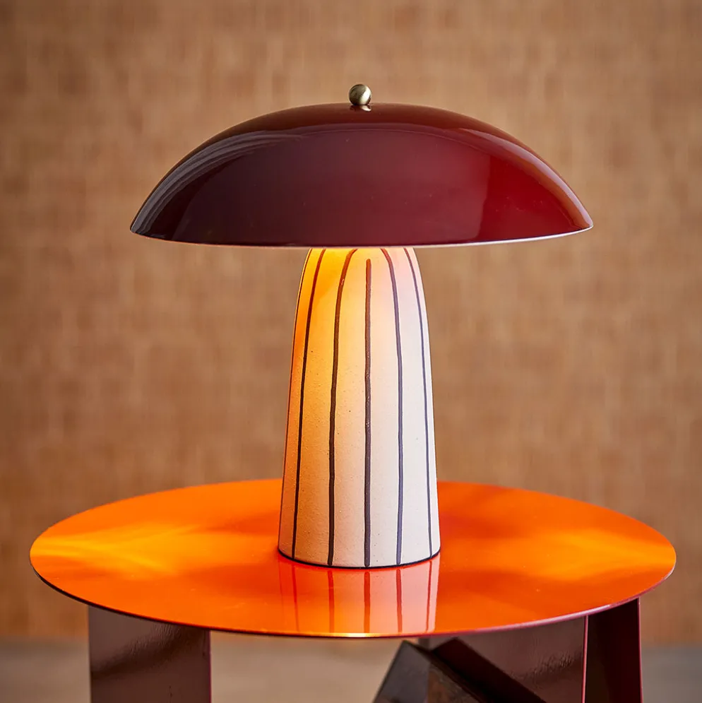 Bloomingville Arvid Tischlampe Bunt