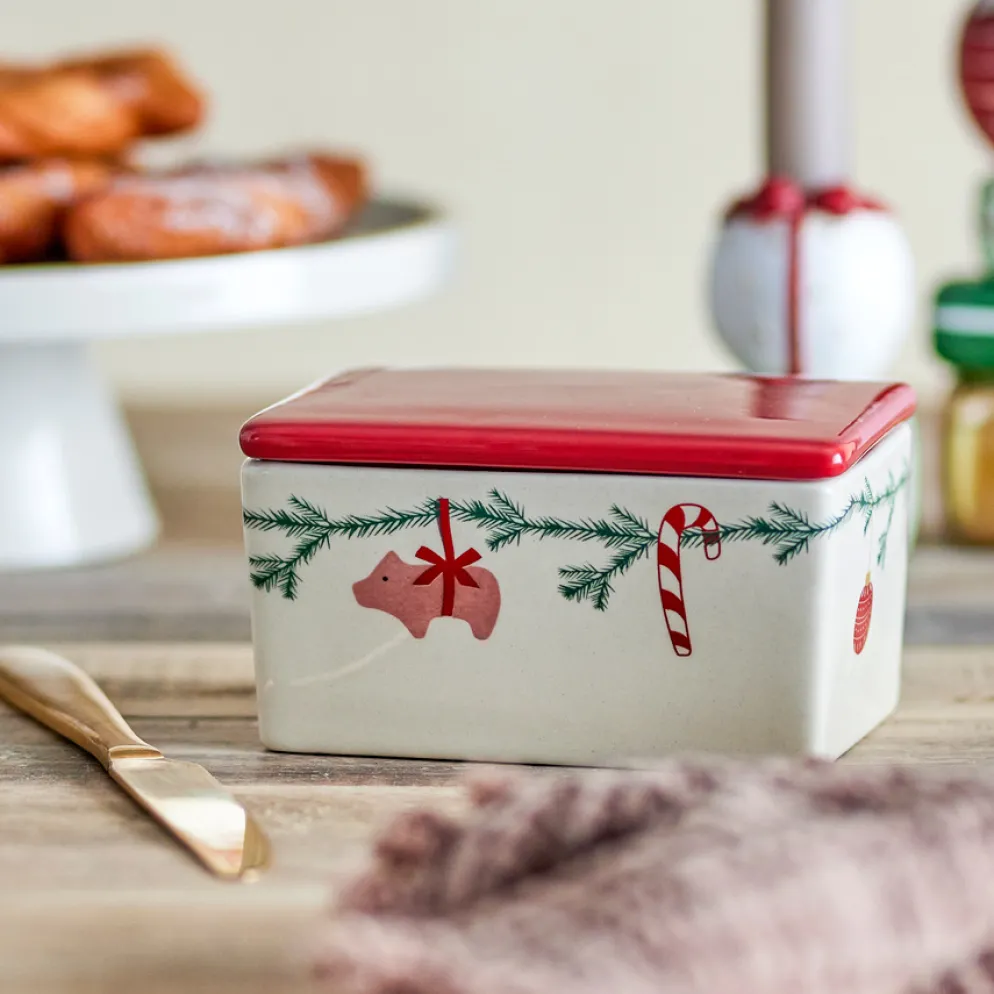 Bloomingville Butterdose Yule Weihnachten