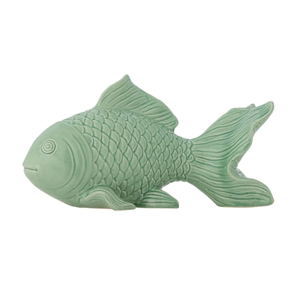 Bloomingville Deko-Figur Fisch Sukey Grün