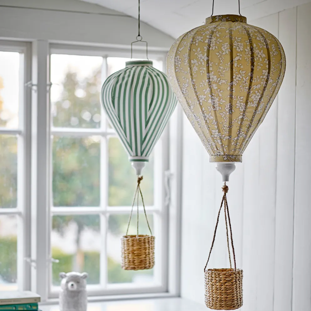 Bloomingville Deko-Mobile Heißluftballon Pomp Gelb