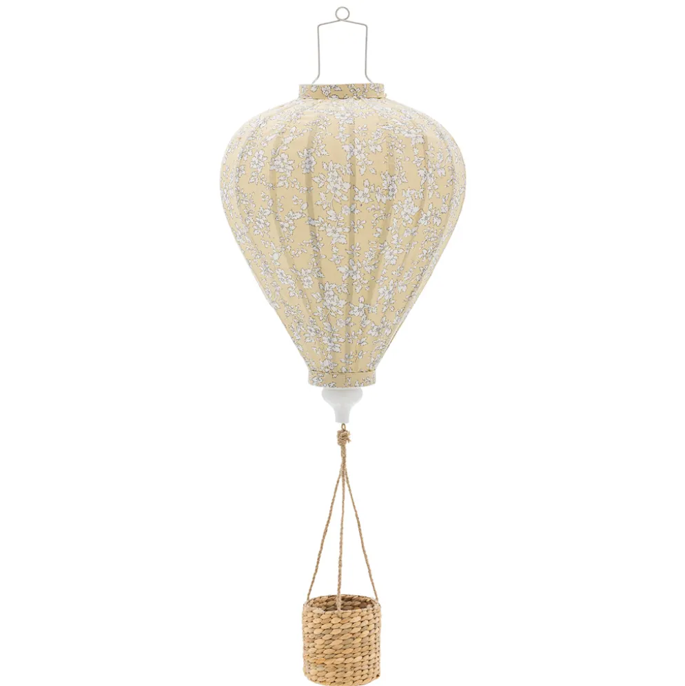 Bloomingville Deko-Mobile Heißluftballon Pomp Gelb