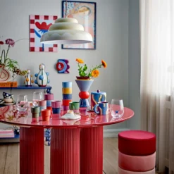 Bloomingville Ewan Becher Bunt 4er-Set