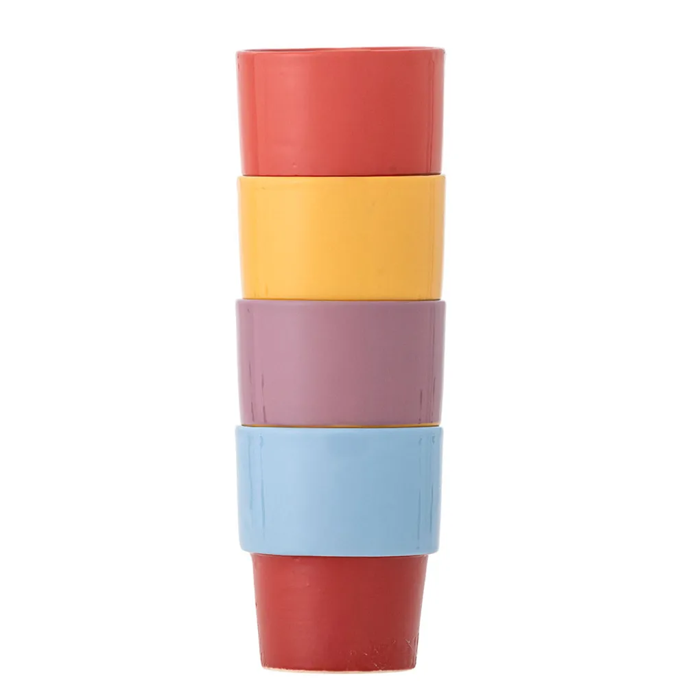 Bloomingville Ewan Becher Bunt 4er-Set