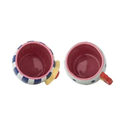Bloomingville Haisy Tasse Bunt 2er-Set