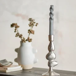 Bloomingville Kerzenhalter Metina Silber