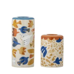 Bloomingville Kerzenhalter Anniversary Braun 2er-Set
