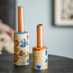 Bloomingville Kerzenhalter Anniversary Braun 2er-Set
