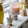 Bloomingville Kerzenständer Reem Braun 2er-Set