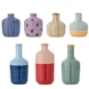 Bloomingville Maien Vase Bunt 7er-Set