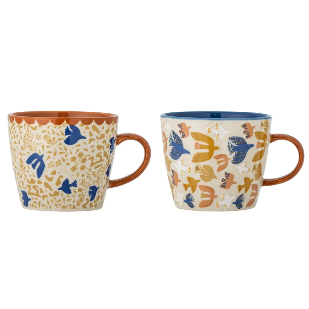 Bloomingville Tasse Anniversary Braun 2er-Set