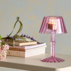 Bloomingville Teelichthalter Cisco Rose 18 cm