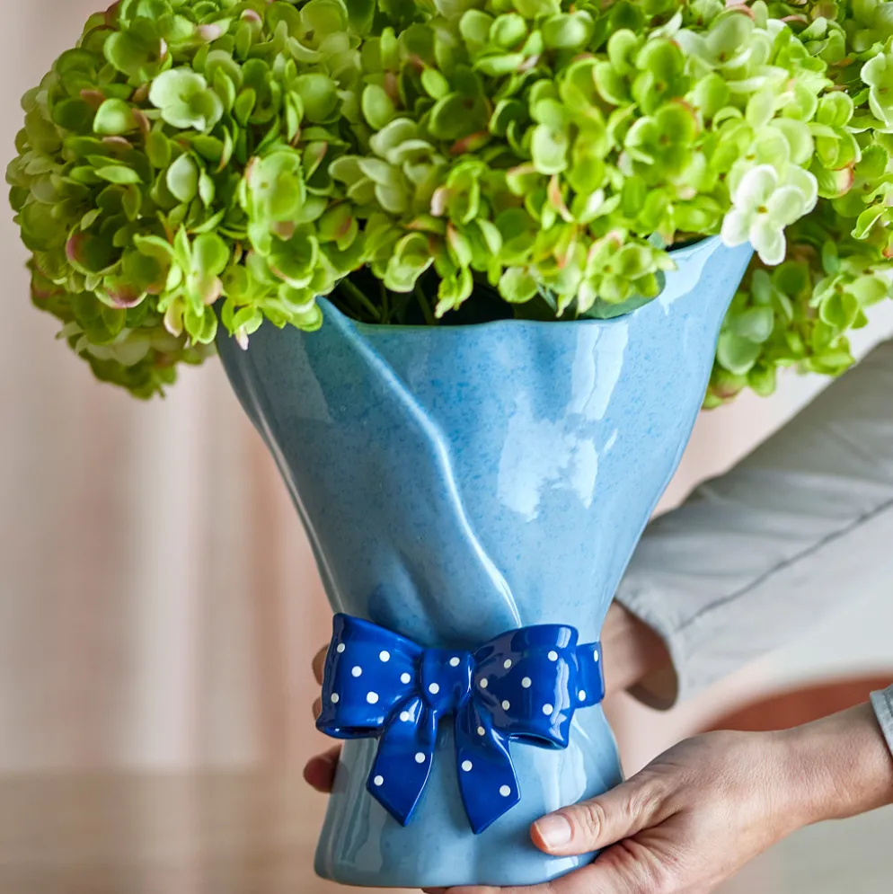 Bloomingville Vase Belivia Blau