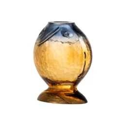Bloomingville Vase Varga Gelb Glas
