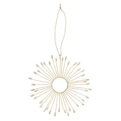 Bungalow Denmark Anhänger mit Perlen Orb Ø13cm Gia Pearl