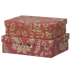 Bungalow Denmark Box länglich S Yamini Ruby 2er-Set