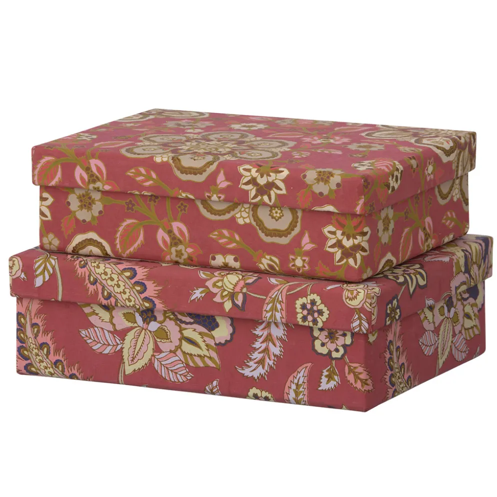 Bungalow Denmark Box länglich S Yamini Ruby 2er-Set