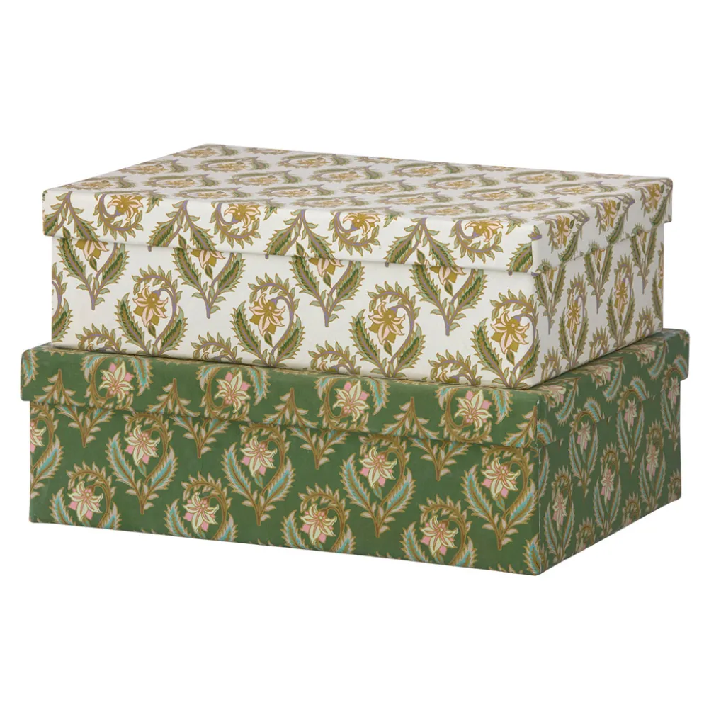 Bungalow Denmark Box länglich L Bindiya Fern 2er-Set