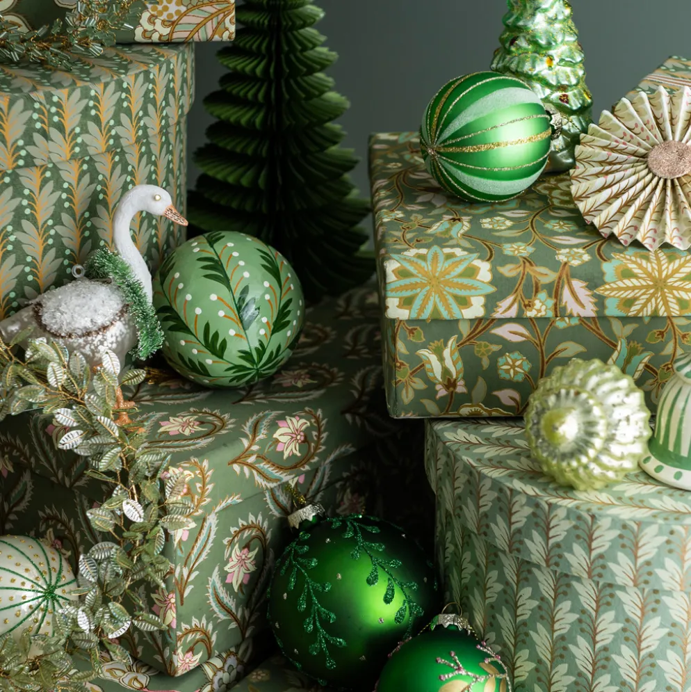 Bungalow Denmark Box rund Naya Fern 3er-Set
