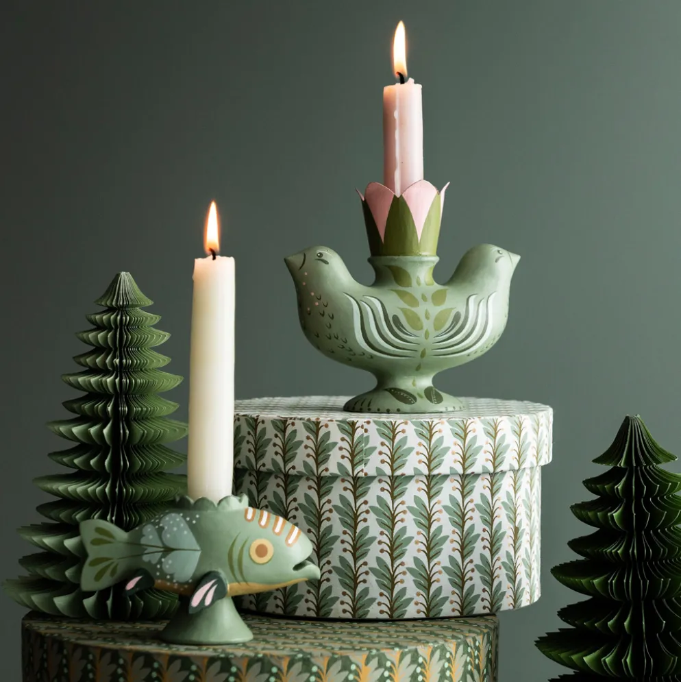 Bungalow Denmark Box rund Naya Fern 3er-Set
