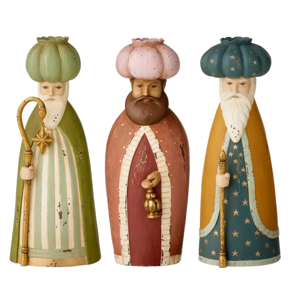 Bungalow Denmark Deko-Figuren Heilige Drei Könige 3-teilig