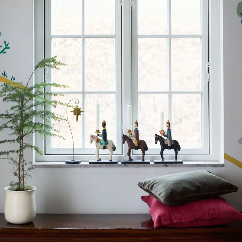 Bungalow Denmark Kerzenhalter Heilige Drei Könige 3er-Set
