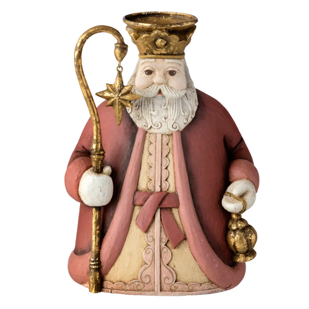 Bungalow Denmark Kerzenhalter Santa Red