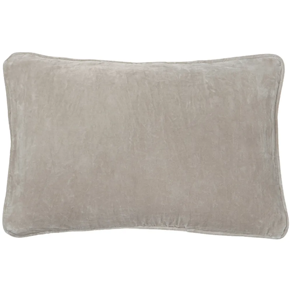 Bungalow Denmark Kissenhülle 33x50cm Samt Cashmere