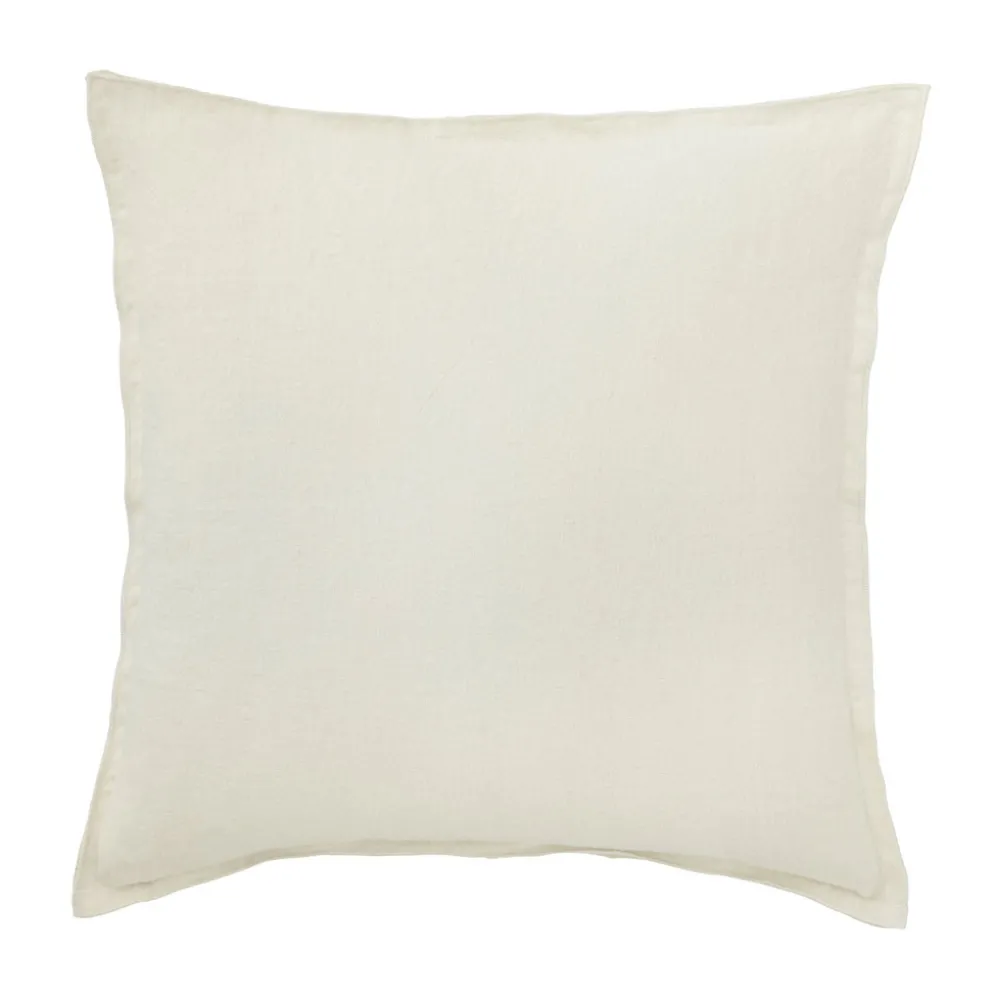 Bungalow Denmark Kissenhülle 50x50cm Leinen Vanilla