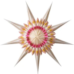 Bungalow Denmark Papierstern Helios Gold 70cm
