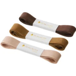 Bungalow Denmark Schleifenband Organza 22mm Sand 3er-Set