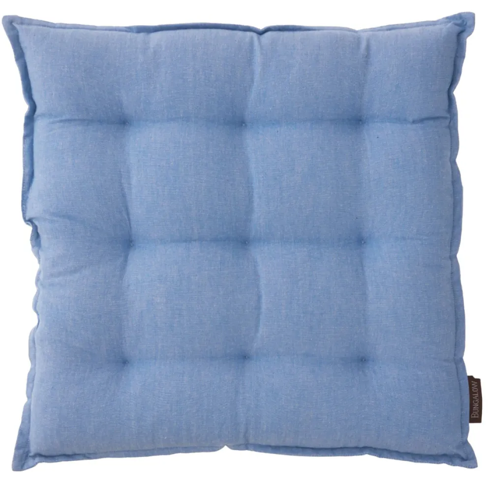 Bungalow Denmark Sitzkissen 45x45cm Milan Ocean Blue