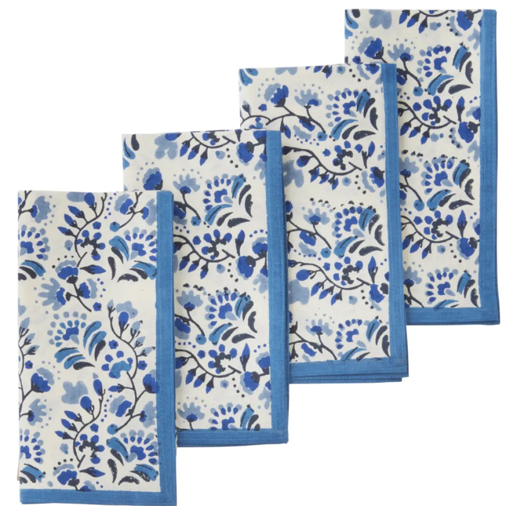 Bungalow Denmark Stoffserviette 45x45cm Marigold Riviera 4er-Set