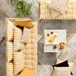 Bungalow Denmark Stuhlkissen 45x45cm Roma Honey