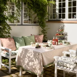 Bungalow Denmark Tischdecke 150x250cm Asha Melon