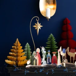 Bungalow Denmark Tischgirlande Krippe Holy Night Mix