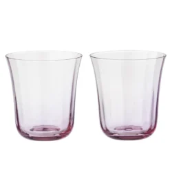 Bungalow Denmark Wasserglas Nora Blush 2er-Set