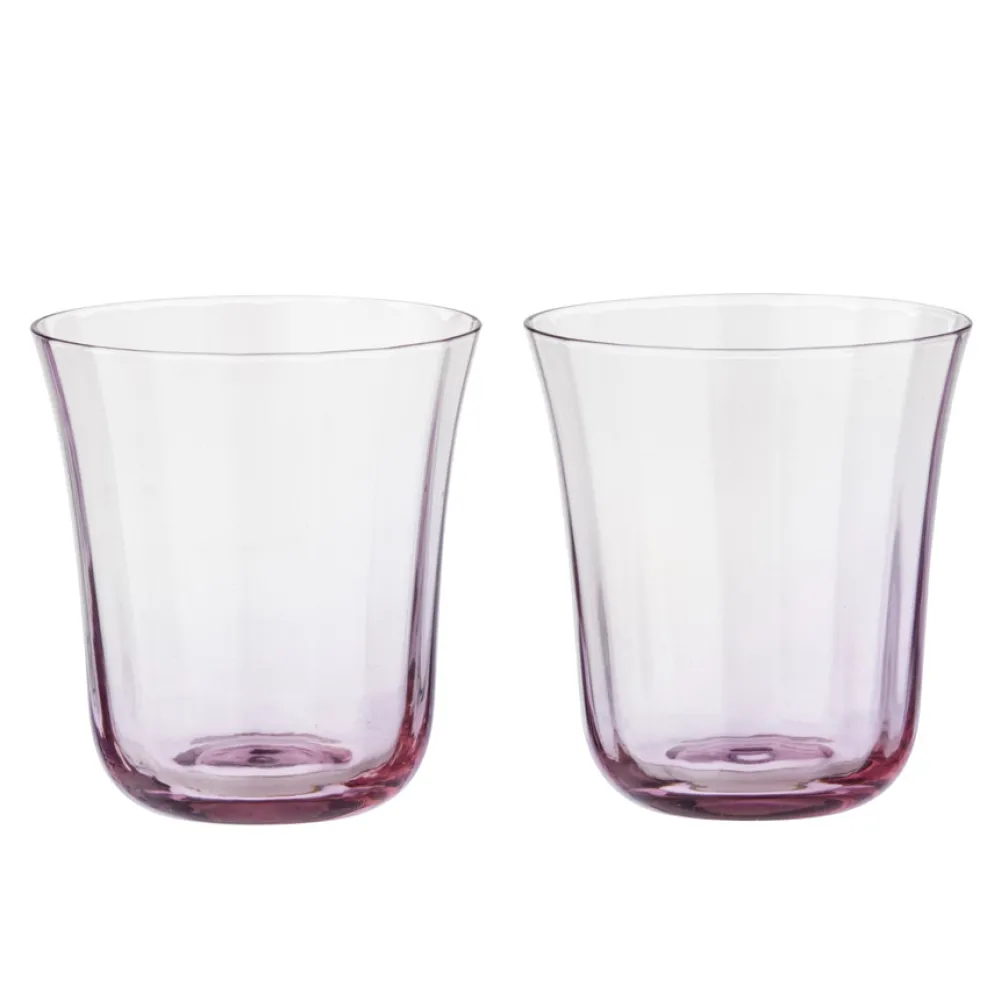 Bungalow Denmark Wasserglas Nora Blush 2er-Set