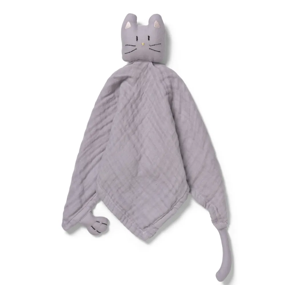 Dear April Kitty Kuscheltuch Lavender
