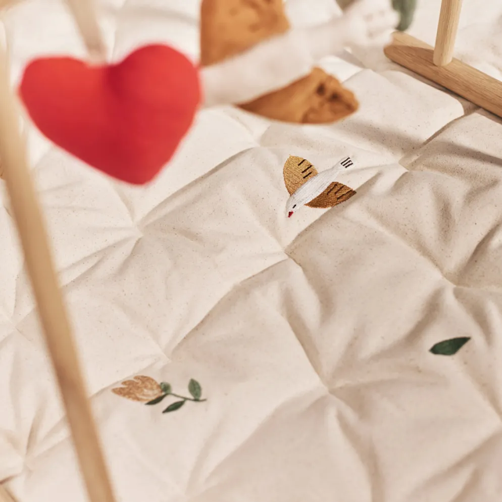 Dear April Meri Bestickte Spielmatte Songbirds