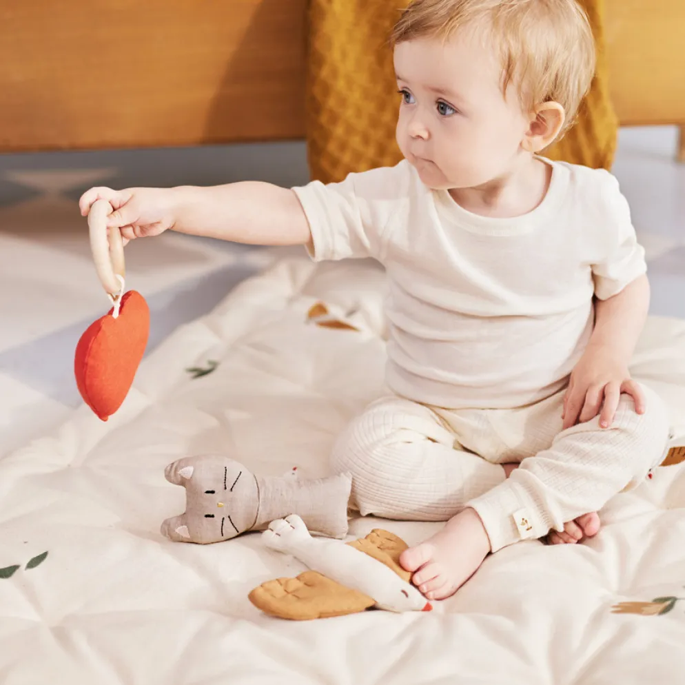 Dear April Meri Bestickte Spielmatte Songbirds