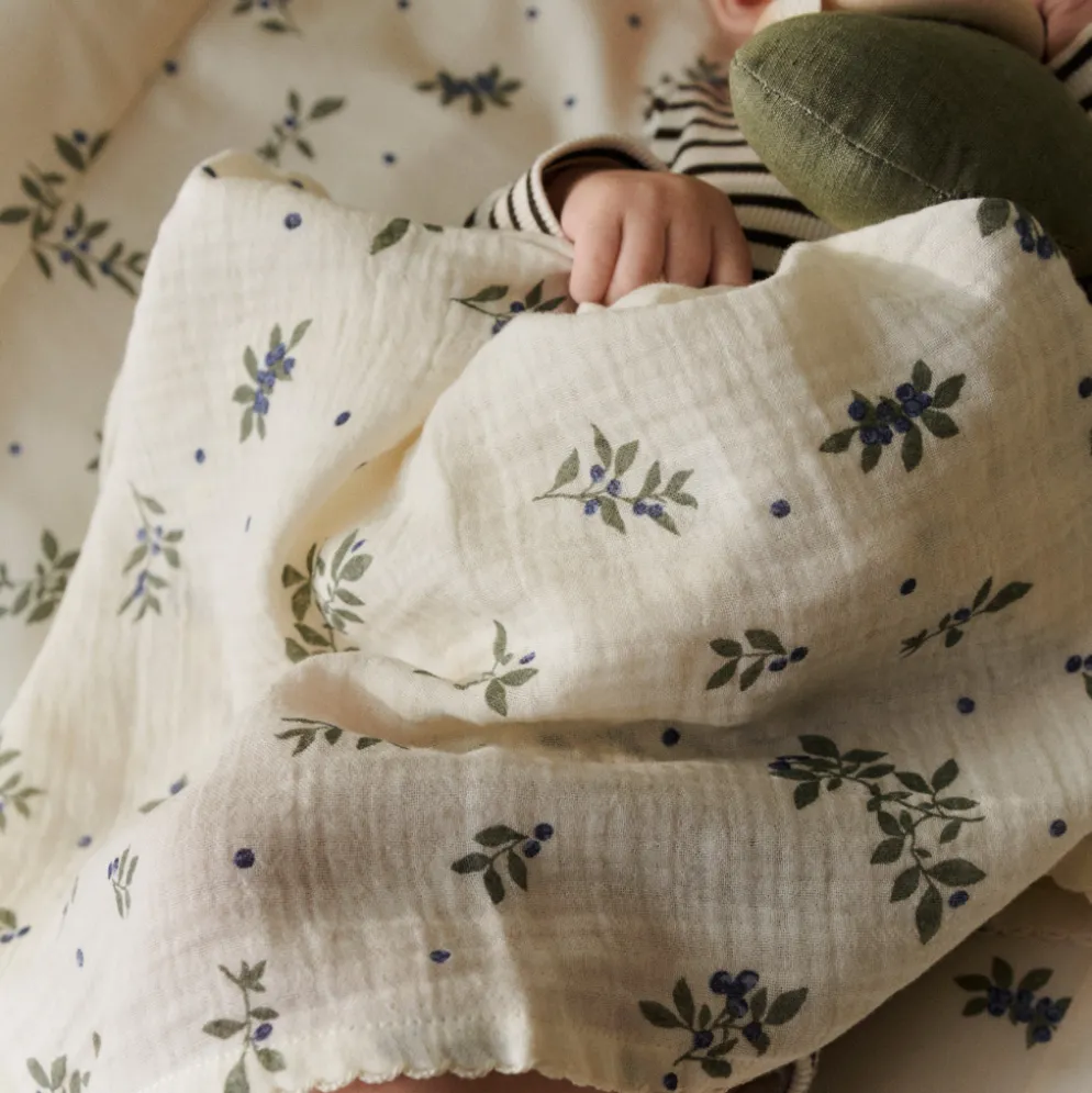 Dear April Mio Musselintuch Blueberries 3er-Set
