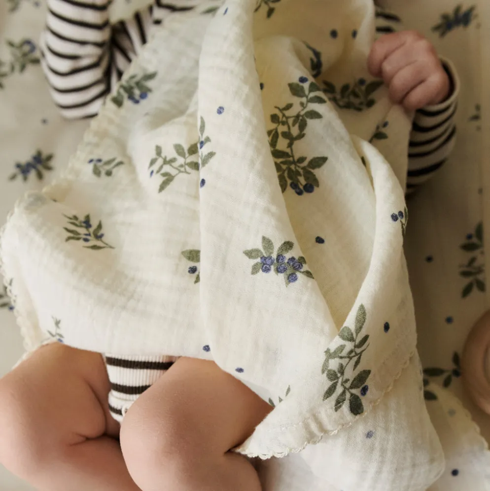 Dear April Mio Musselintuch Blueberries 3er-Set