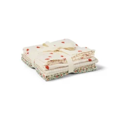 Dear April Mio Musselintuch Mini Check / Little Love Forest Berries 3er-Set