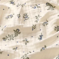 Dear April Murray Babydecke Swaddle-Tuch Blueberries