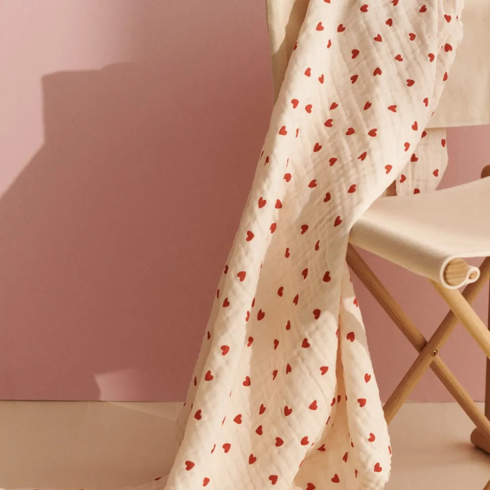 Dear April Murray Babydecke Swaddle-Tuch Little Love