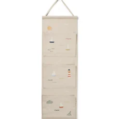 Dear April Pippa Wand-Organizer drei Taschen Pure Nature Sea Life