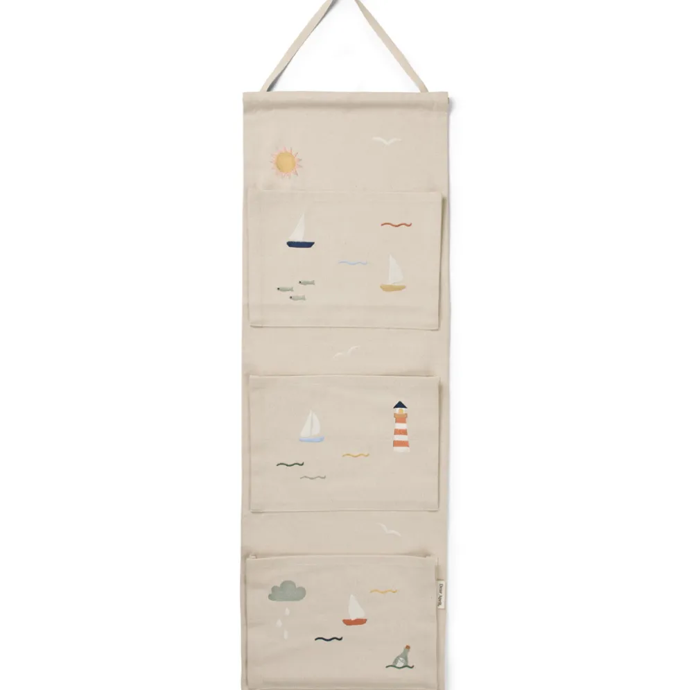 Dear April Pippa Wand-Organizer drei Taschen Pure Nature Sea Life