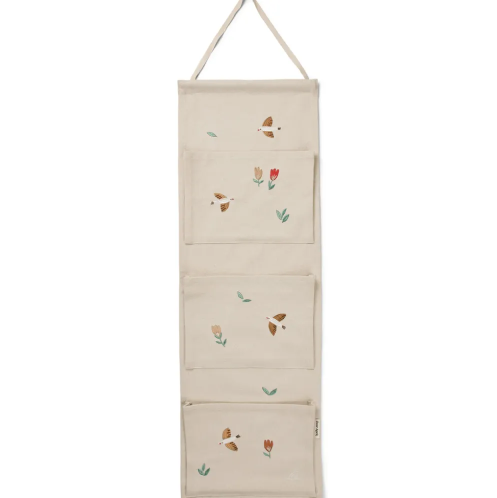 Dear April Pippa Wand-Organizer drei Taschen Pure Nature Songbirds
